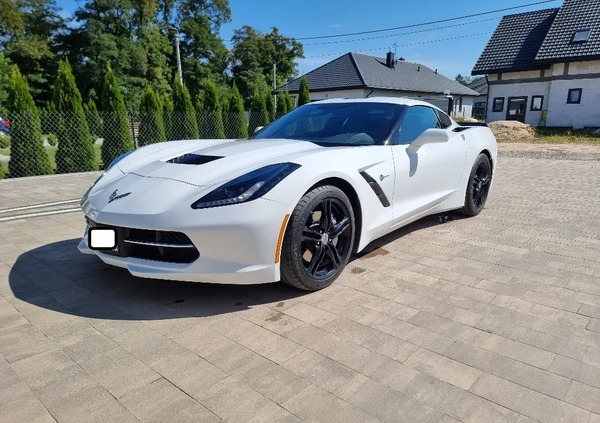 Chevrolet Corvette cena 219000 przebieg: 19640, rok produkcji 2017 z Przasnysz małe 191